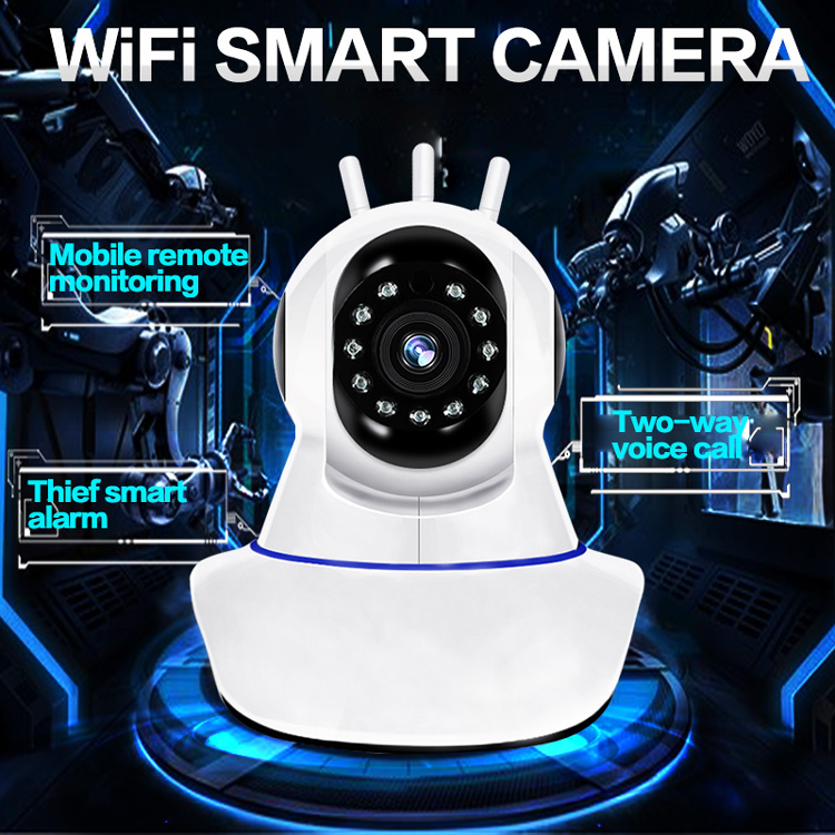 720P360 degree panoramic HD wireless camera home monitor